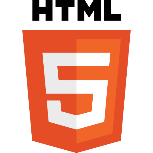 Logo de HTML5 - Lenguaje de marcado para estructura web