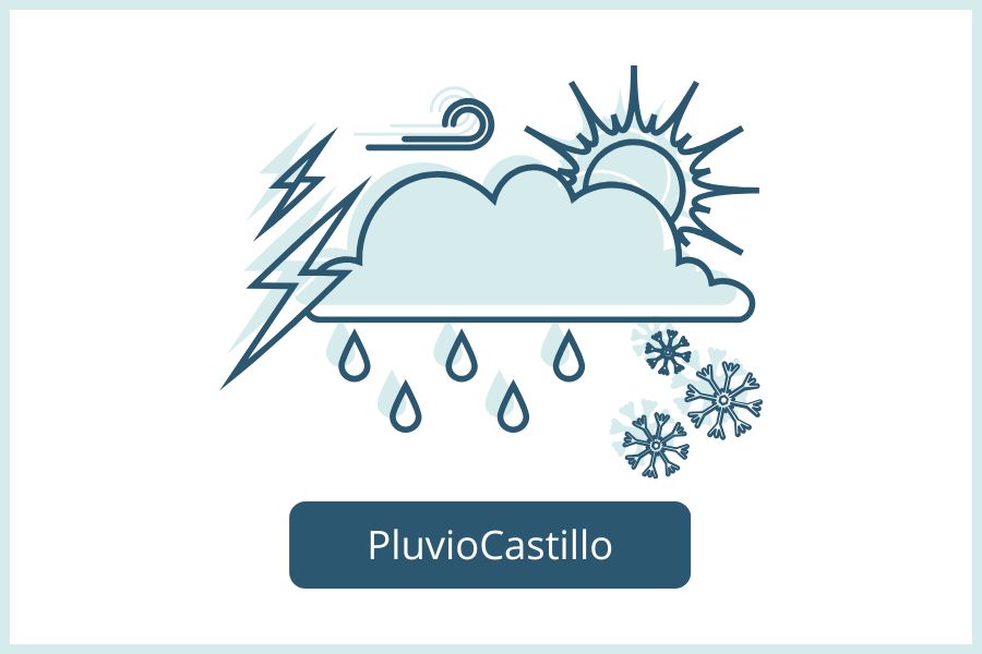 Pluviometría Castillo de Locubín — proyecto de Datos diseñado y desarrollado por Domindez Studio